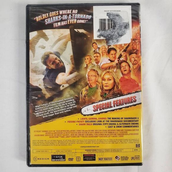 Sharknado 3: Oh Hell No! DVD (2015) - Picture 2 of 2